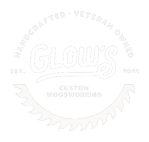 Glows Custom Woodworking Logo